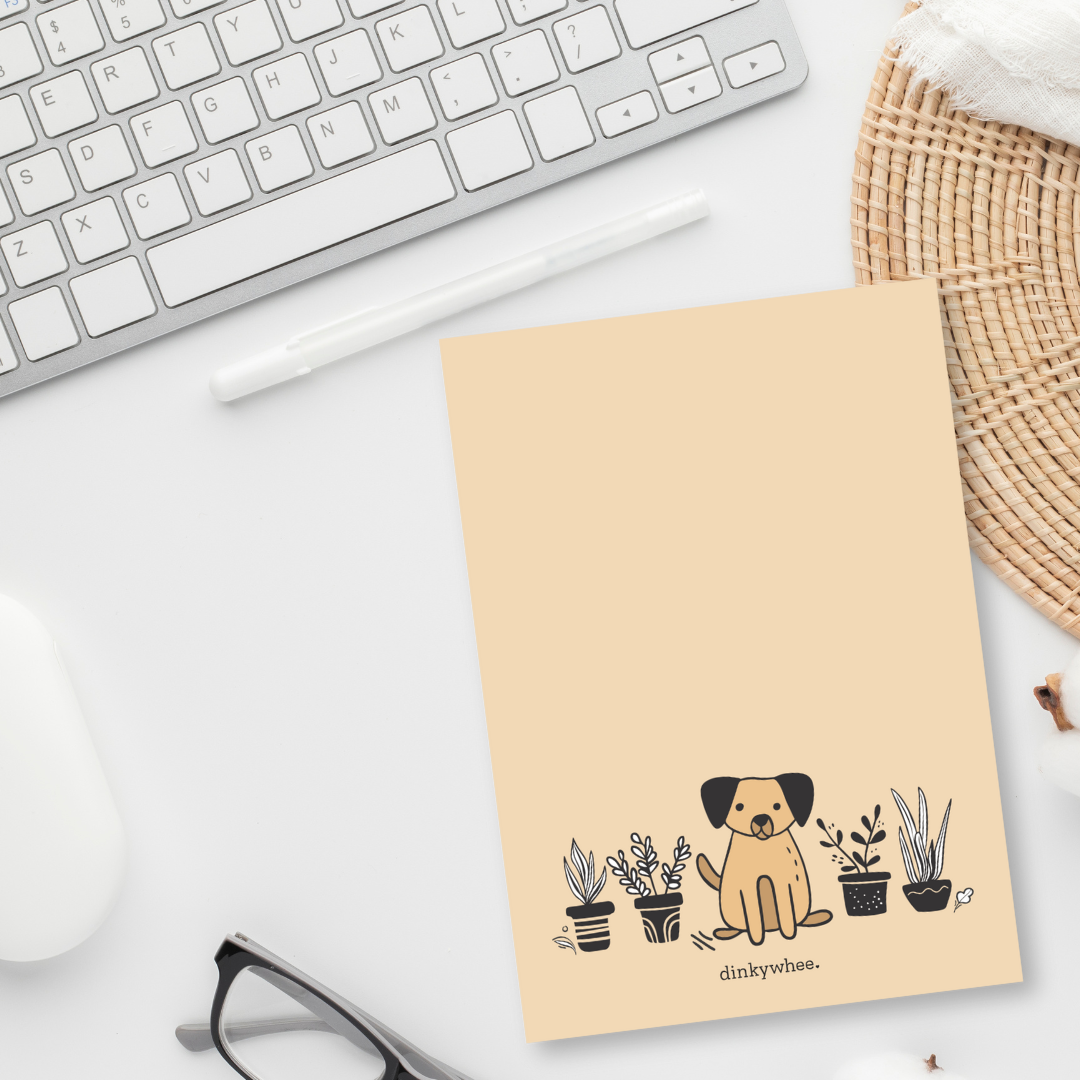 Doggie - A6 Notepads | Tear-off notepads
