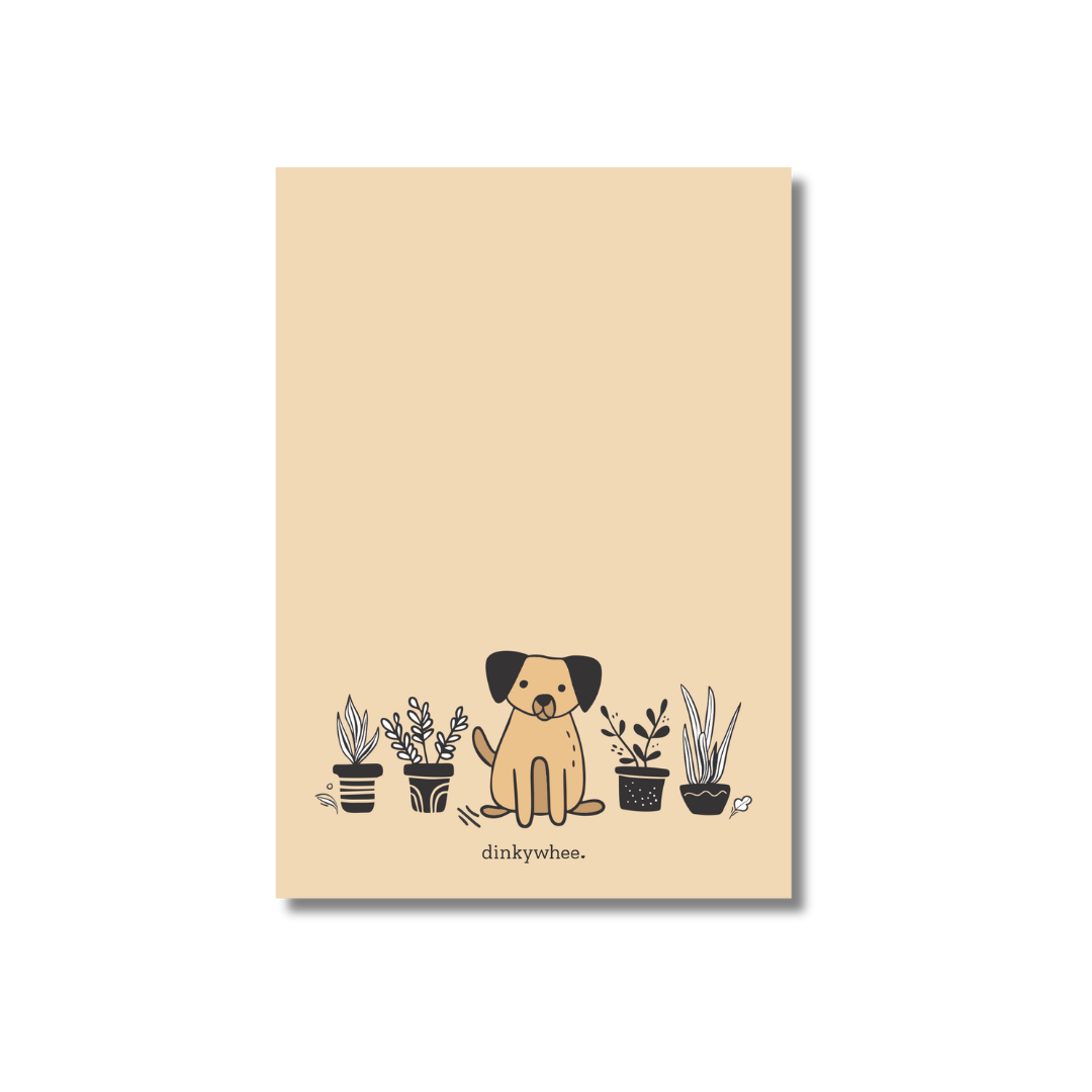 Doggie - A6 Notepads | Tear-off notepads