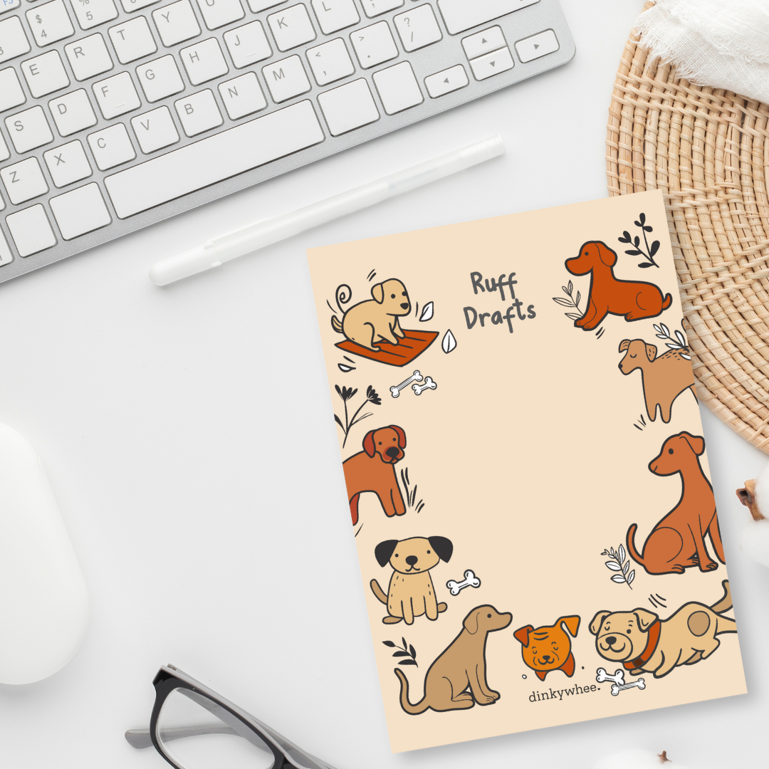 Ruff drafts - A6 Notepads | Tear-off notepads