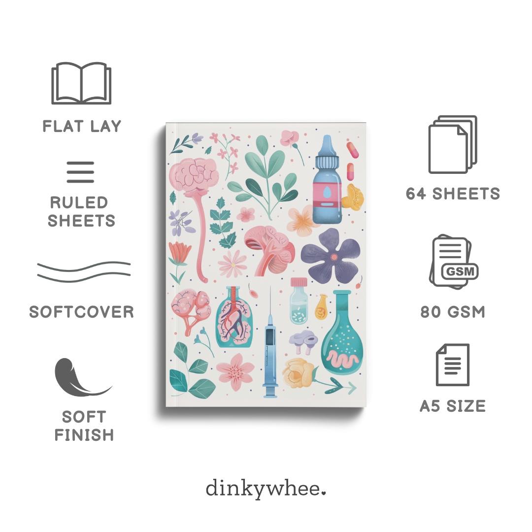 Healing Petals - Soft Cover Notebooks