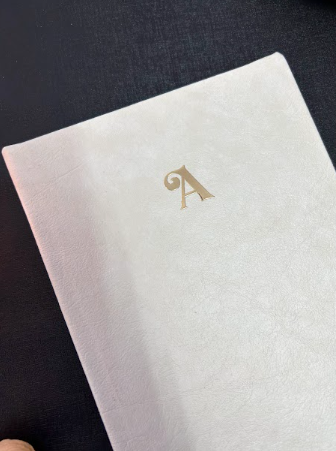 Ivory A5 Vegan Leather Diary