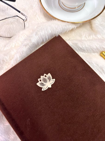 Brown A5 Suede Diary