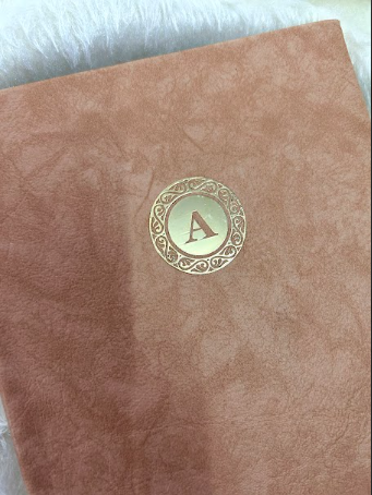 Sand A5 Vegan Leather Diary - dinkywhee