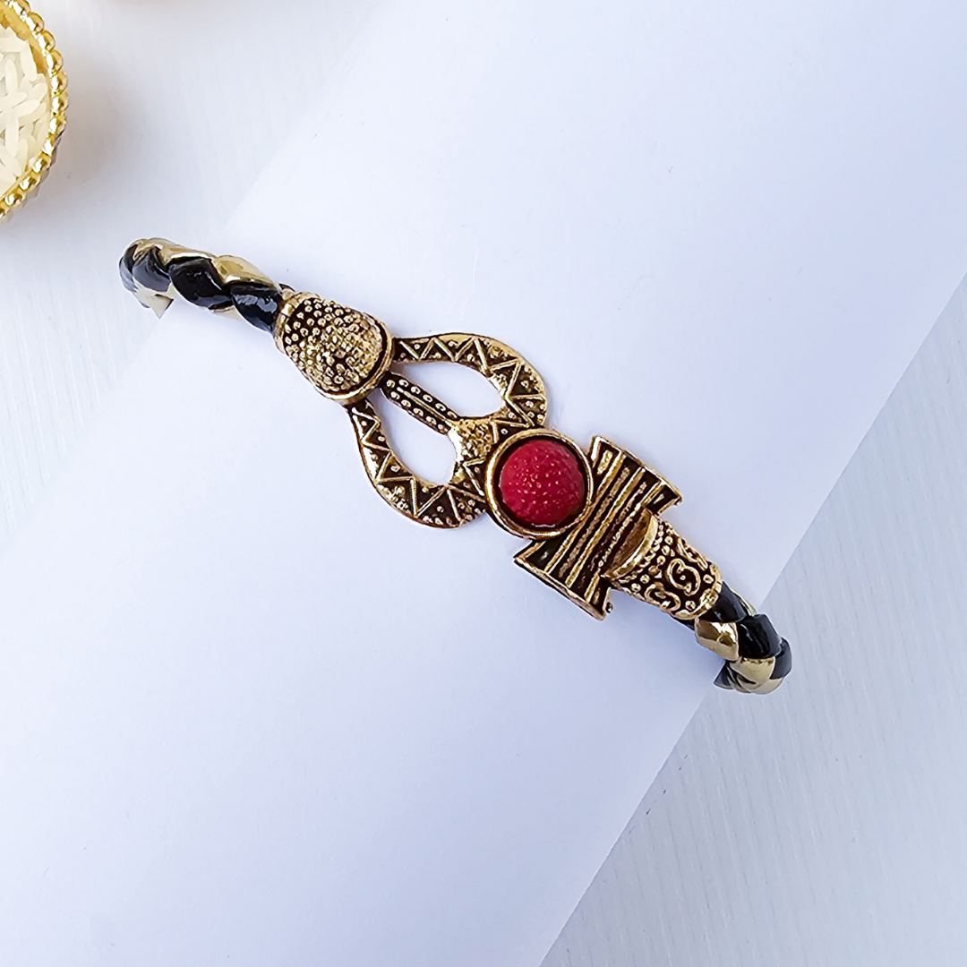 MAHADEV / SHREE RAM / TRISHUL BRACELET RAKHI