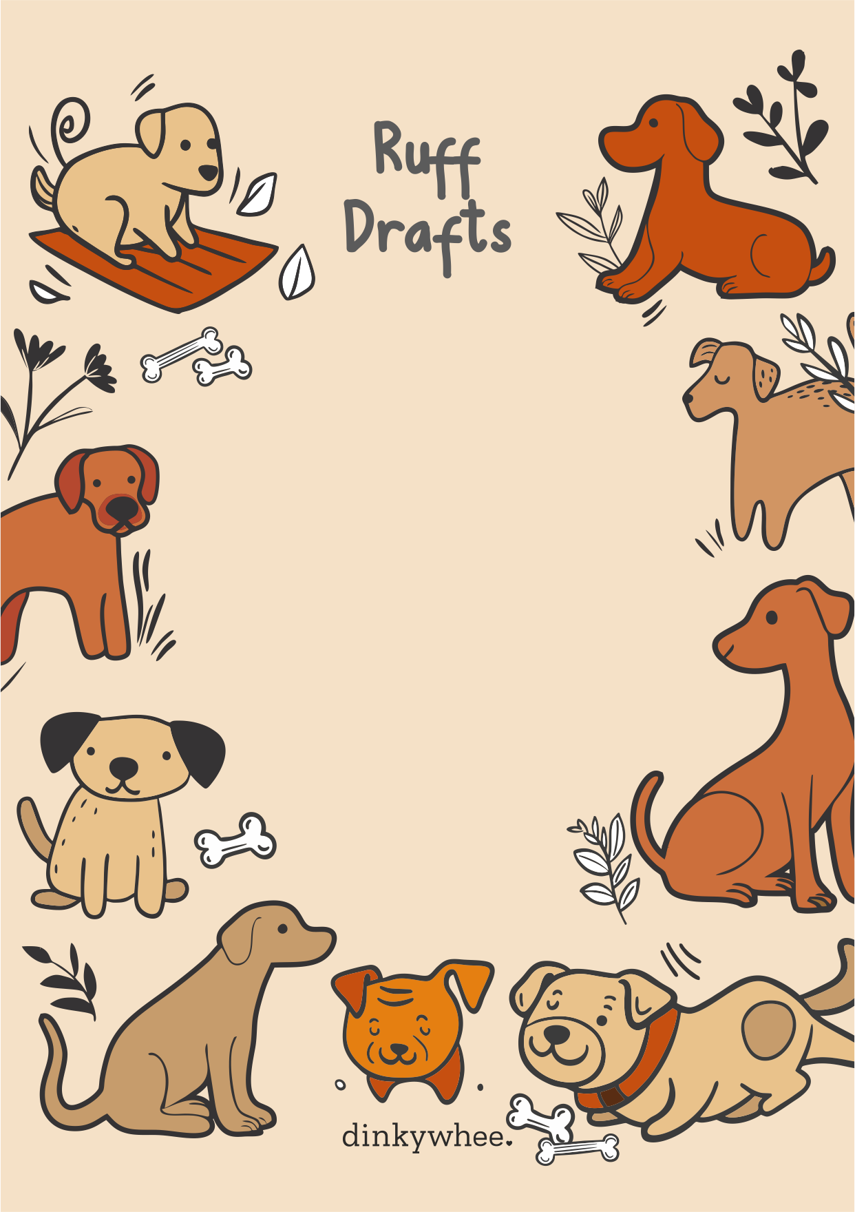 Ruff drafts - A6 Notepads | Tear-off notepads