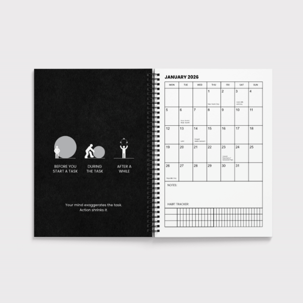 TEAL - 2026 Daily Planner Diary