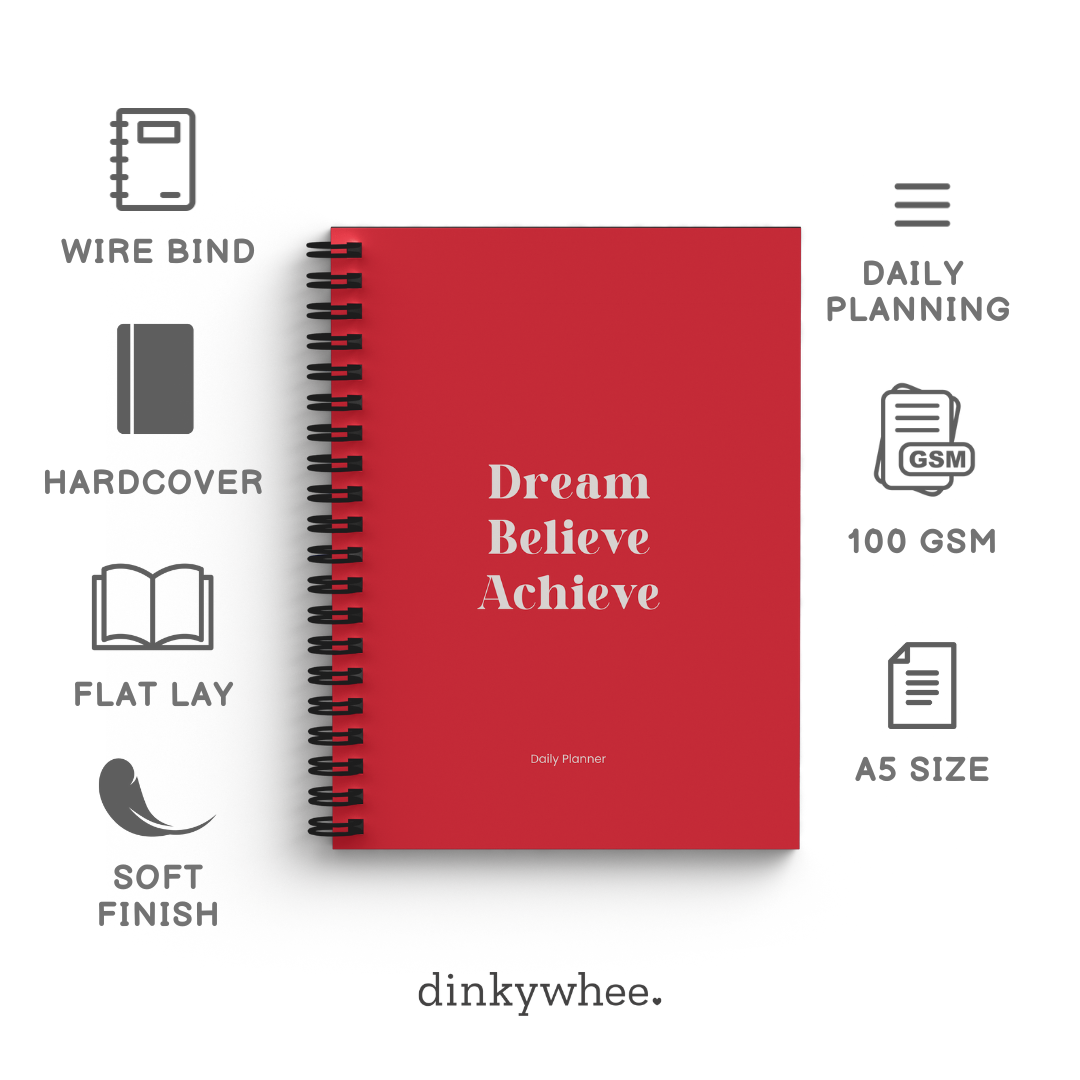 2025 Daily Planner Diary - DREAM