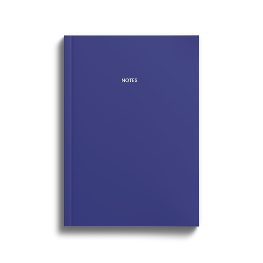 Blue - Soft Cover Notebooks