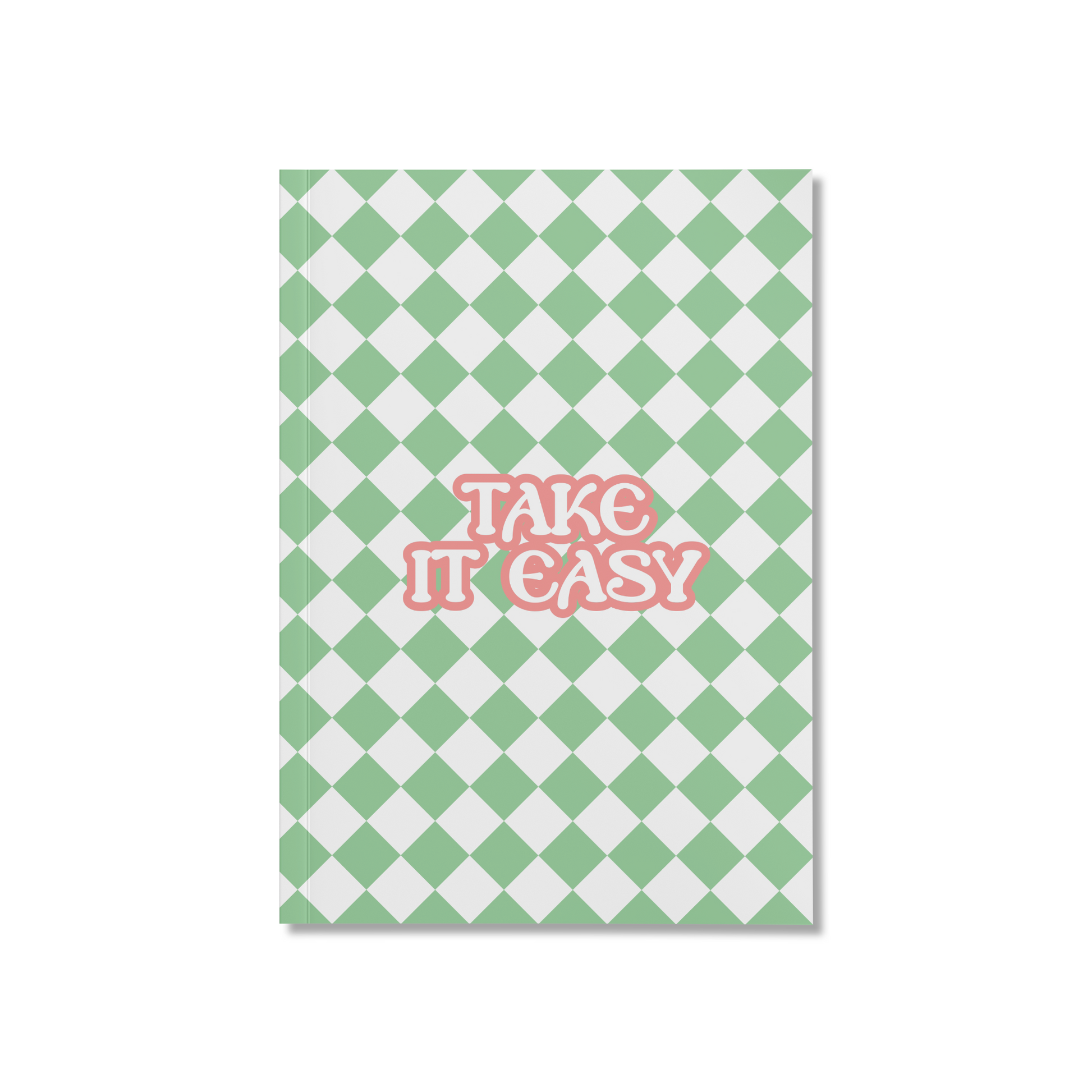 Take it Easy - Retro - Soft Cover Notebooks - dinkywhee