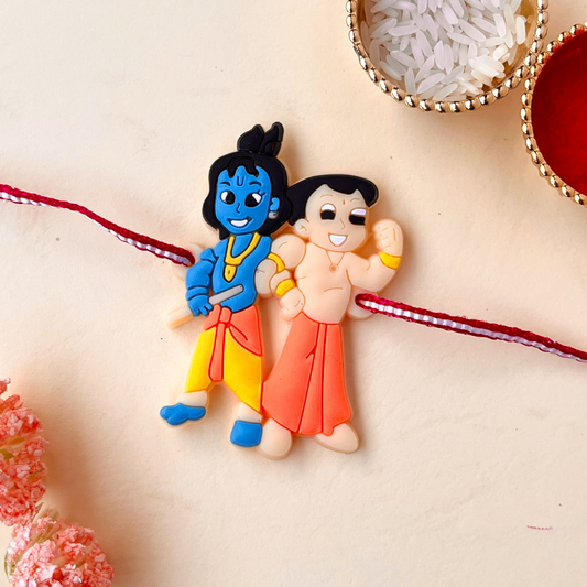 FLAT CARTOON KIDS TOY RAKHI