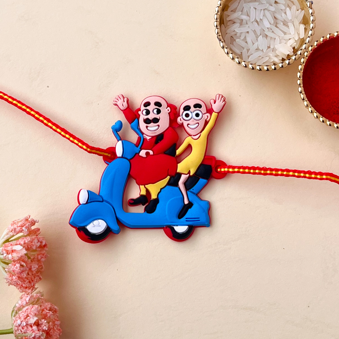 FLAT CARTOON KIDS TOY RAKHI