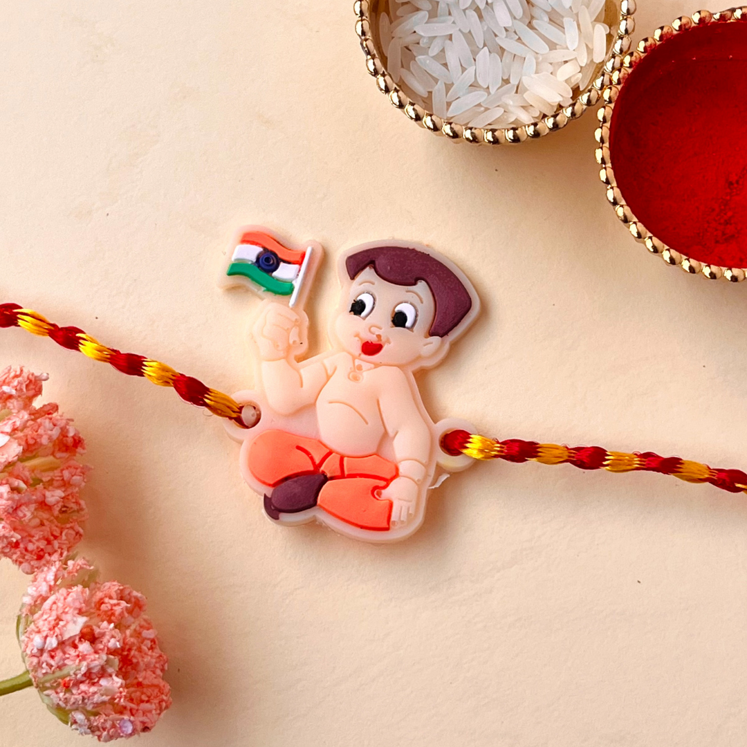 FLAT CARTOON KIDS TOY RAKHI
