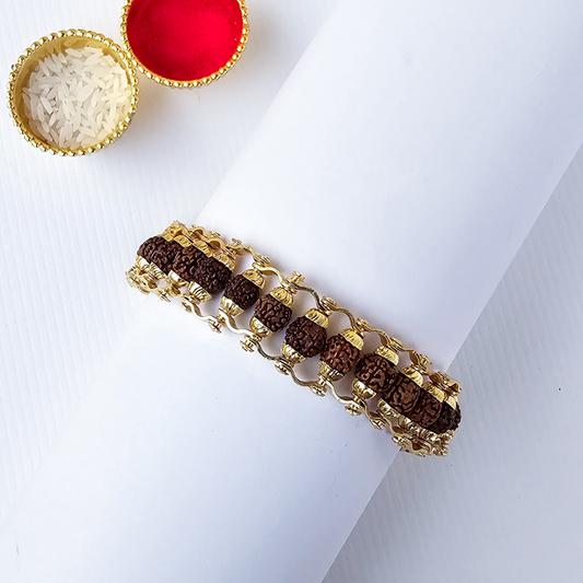 RUDRAKSH BRACELET RAKHI
