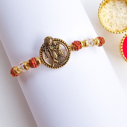 Rudraksh Rakhi Bracelet