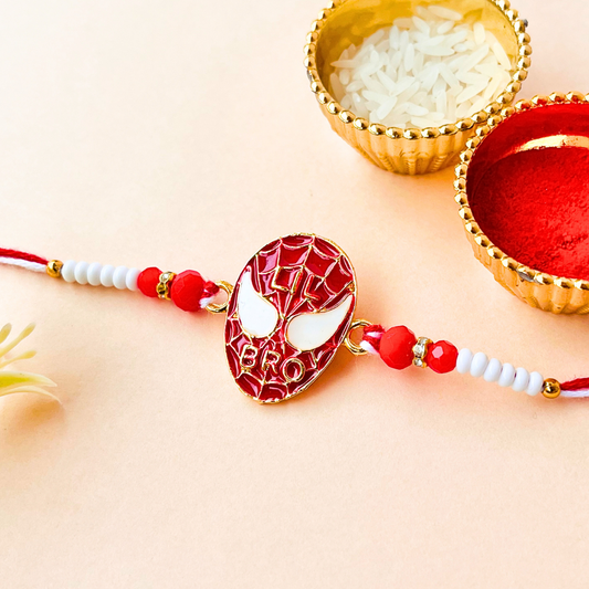 SPIDERMAN CARTOON KIDS CHARM RAKHI