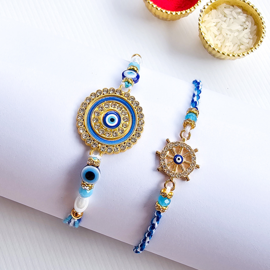 EVIL EYE CHAKRA RAKHI