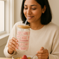 Daily Reminders Glass Tumbler - Pink