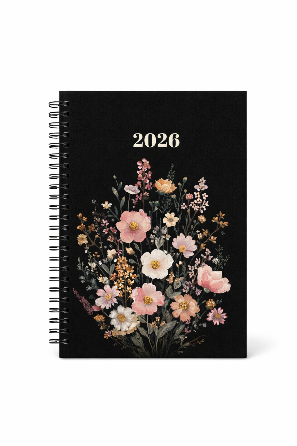 Dark Bloom - 2026 Weekly Layout Planner