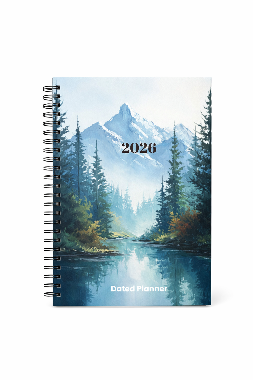 Blue Pahadi - 2026 Weekly Layout Planner