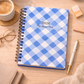 Blue Ghingam - 2026 Weekly Layout Planner