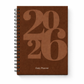 BROWN - 2026 Daily Planner Diary