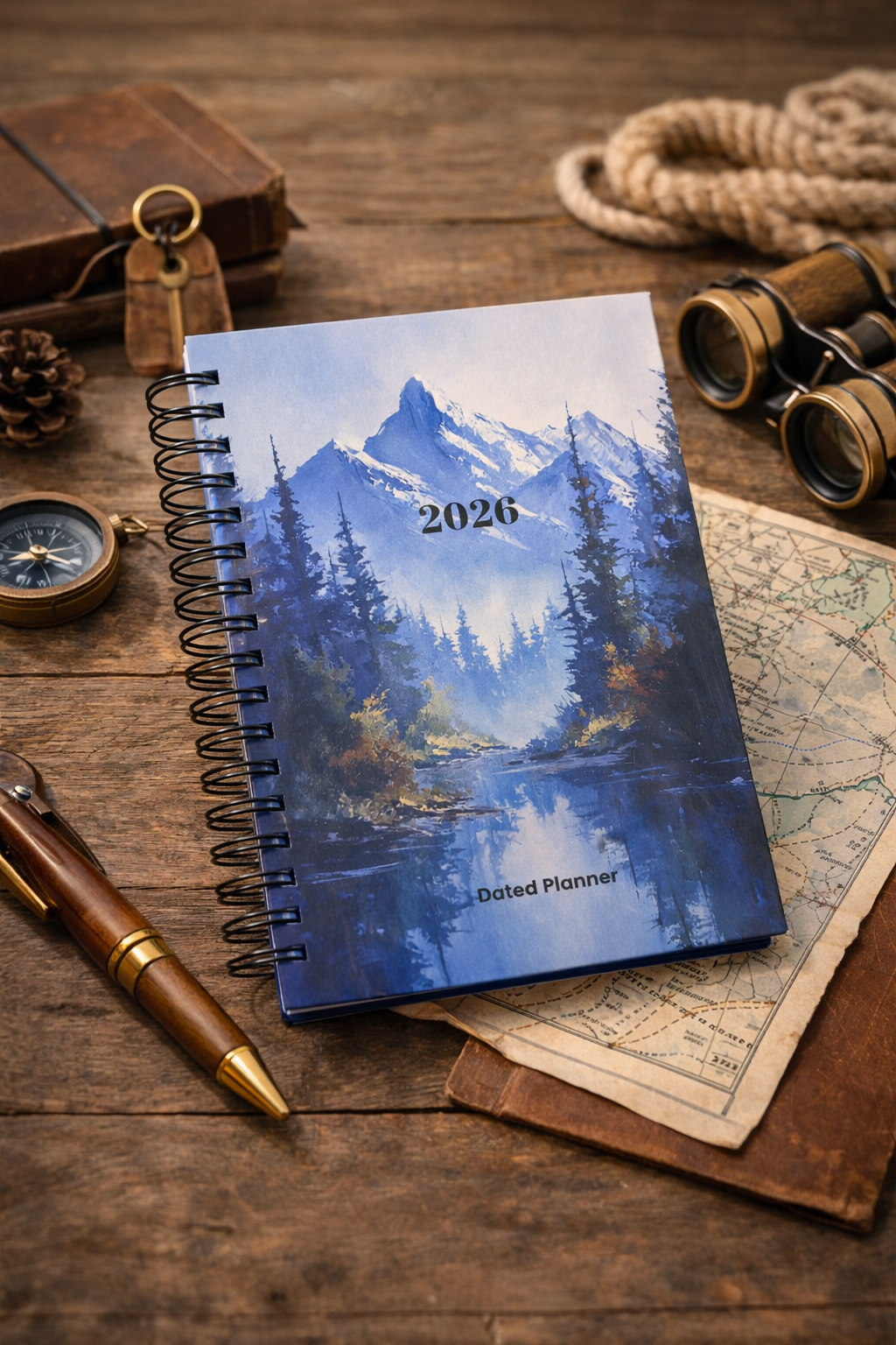 Blue Pahadi - 2026 Weekly Layout Planner