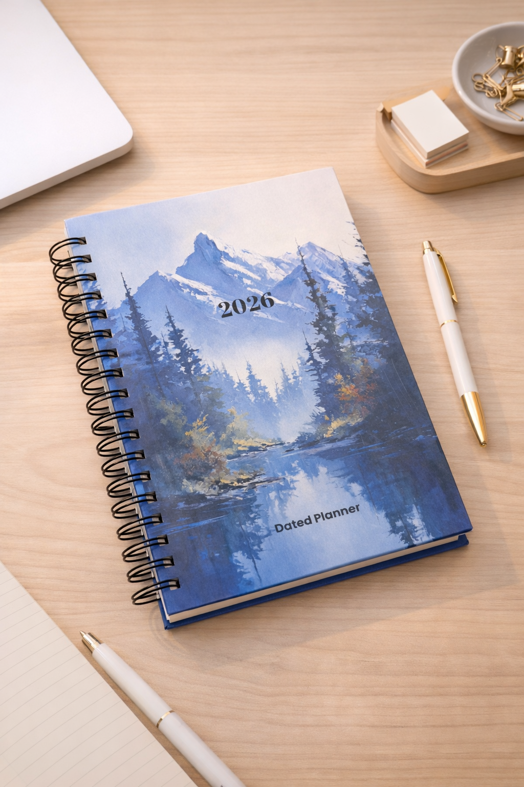 Blue Pahadi - 2026 Weekly Layout Planner
