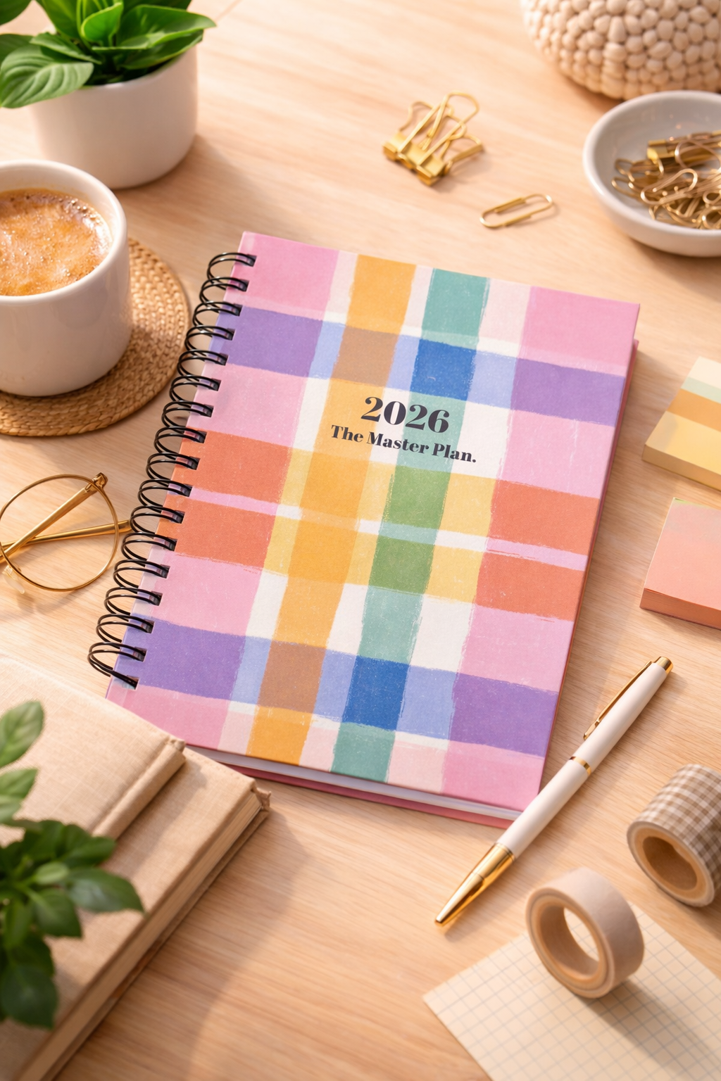 Color Ghingam - 2026 Weekly Layout Planner