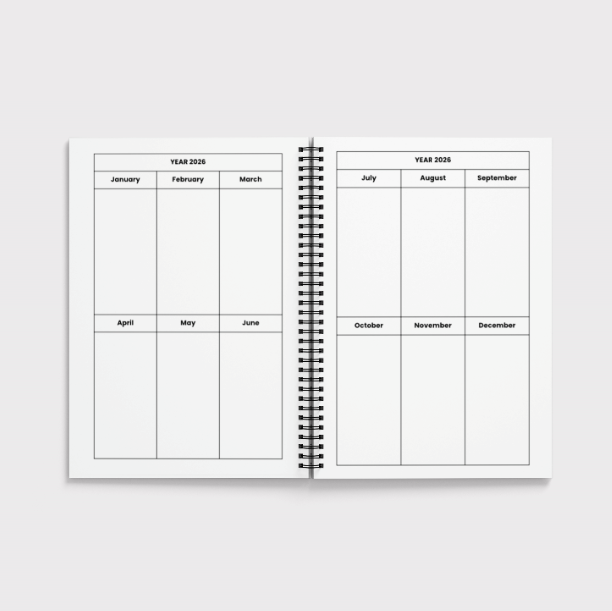 TEAL - 2026 Daily Planner Diary