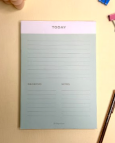 Serenity set | Hardcover notebook & Notepad set