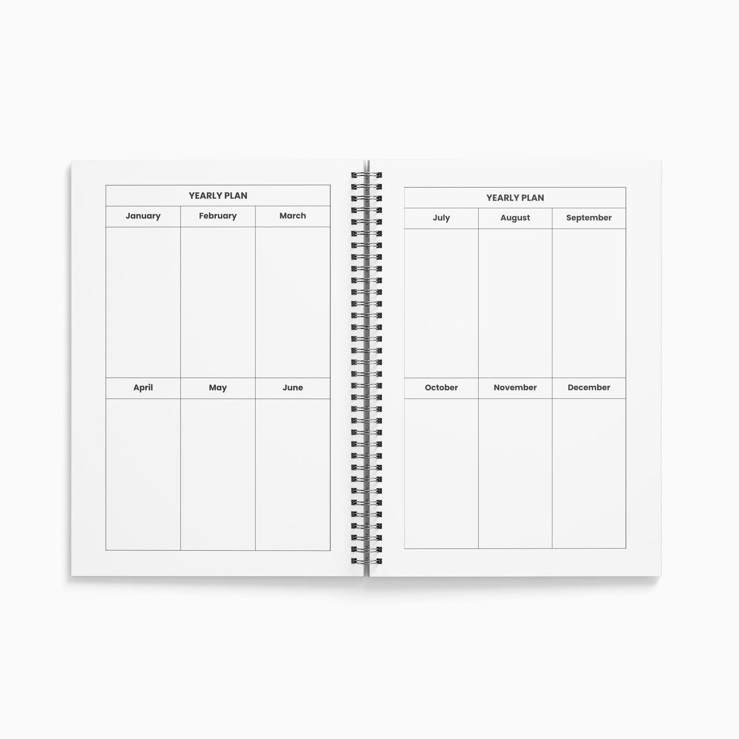 Her Verse - Big Plans, Undated Monthly Planner