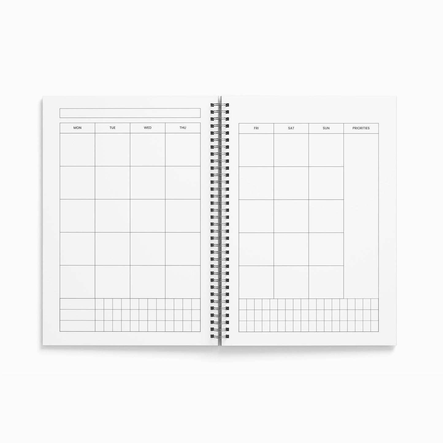 Her Verse - Big Plans, Undated Monthly Planner