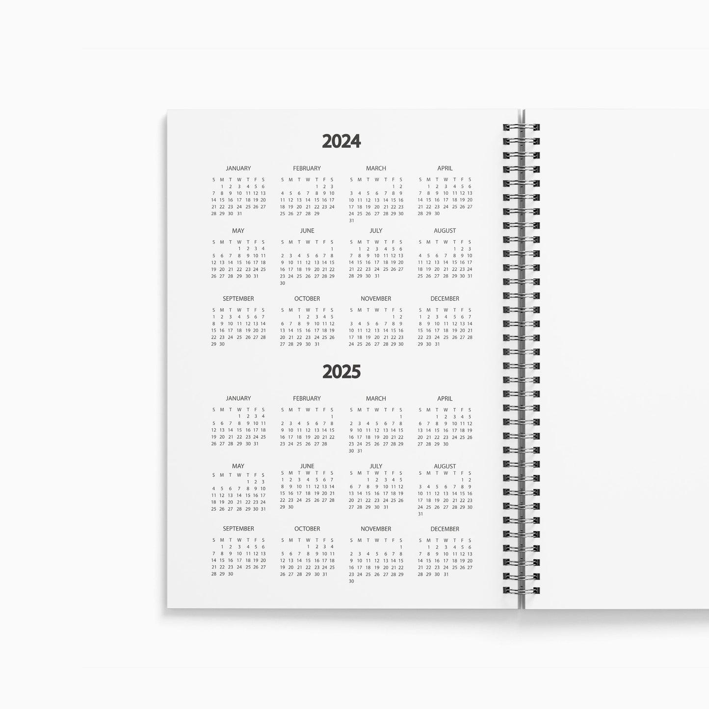 Her Verse - Big Plans, Undated Monthly Planner