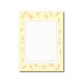Little Buddy - Yellow strokes - A6 Notepads | Tear-off notepads