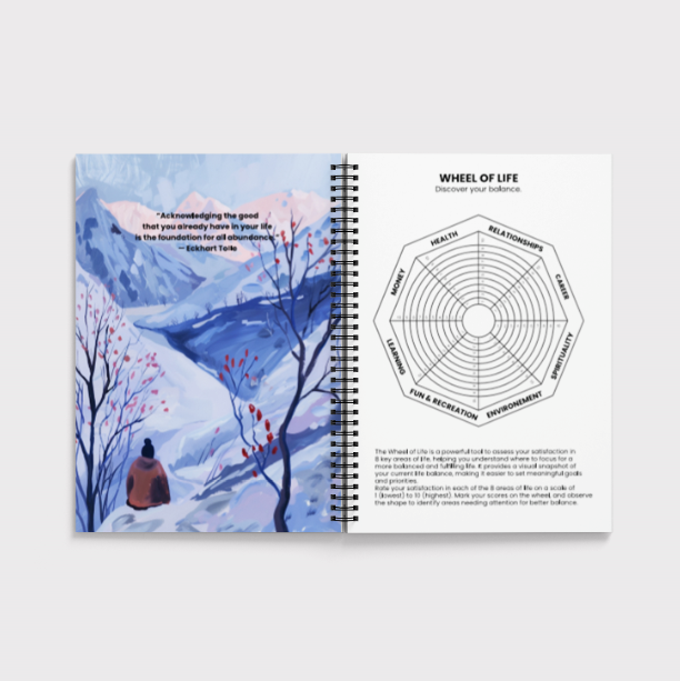 Pink Pahadi - 2026 Weekly Layout Planner