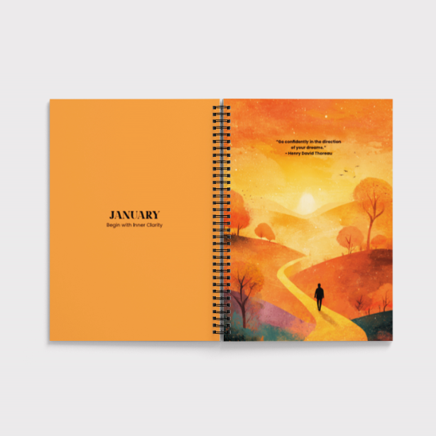 Pink Pahadi - 2026 Weekly Layout Planner