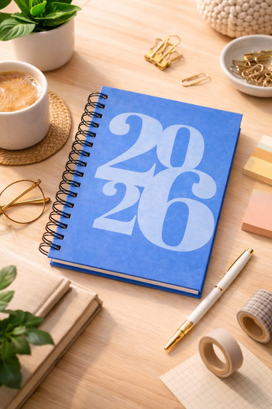 BLUE - 2026 Daily Planner Diary