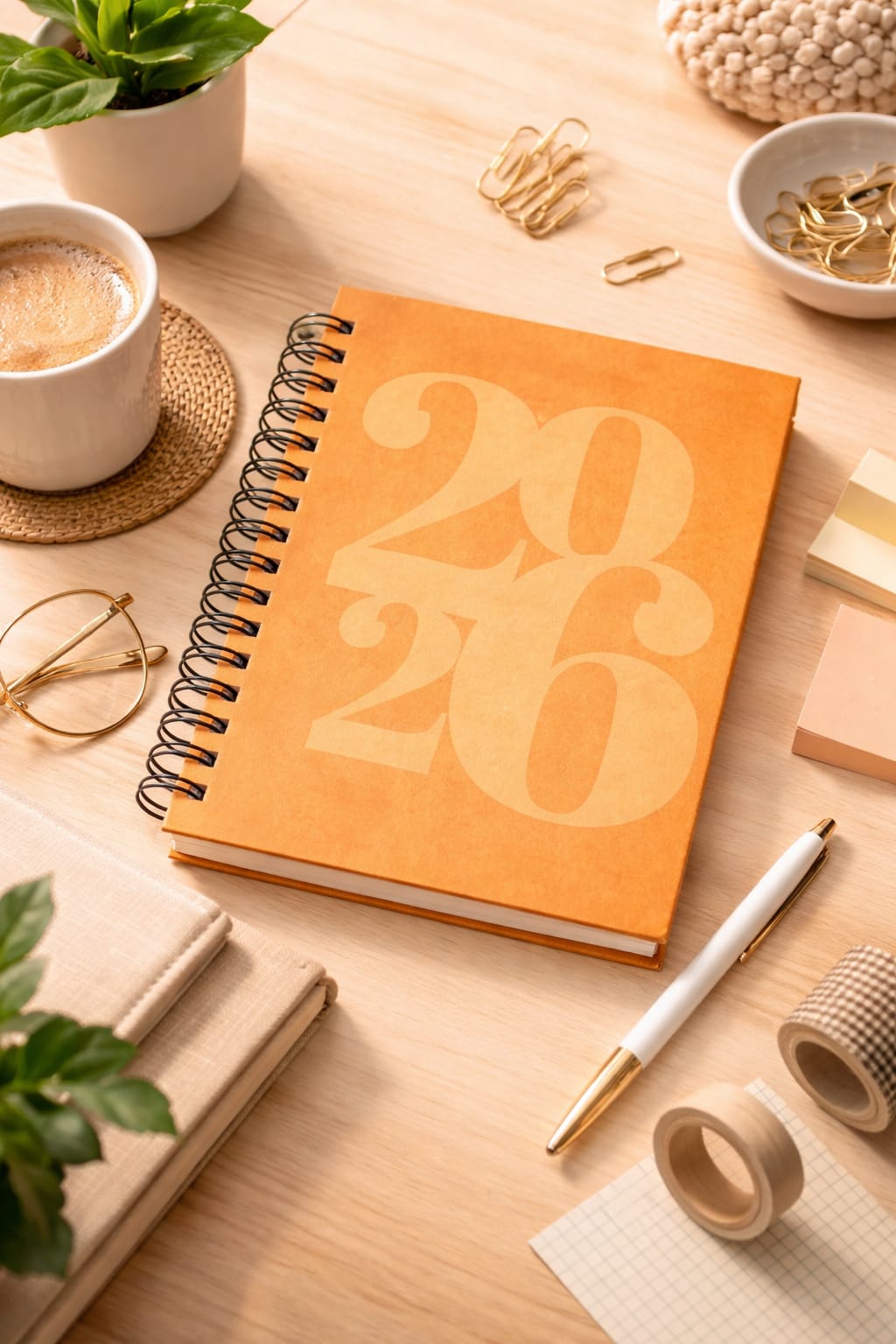YELLOW - 2026 Daily Planner Diary