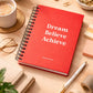 Dream (Red)- 2026 Daily Planner Diary