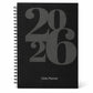 BLACK - 2026 Daily Planner Diary