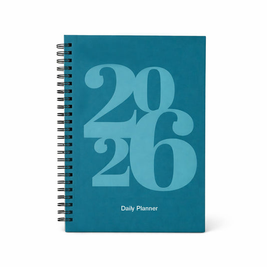 TEAL - 2026 Daily Planner Diary