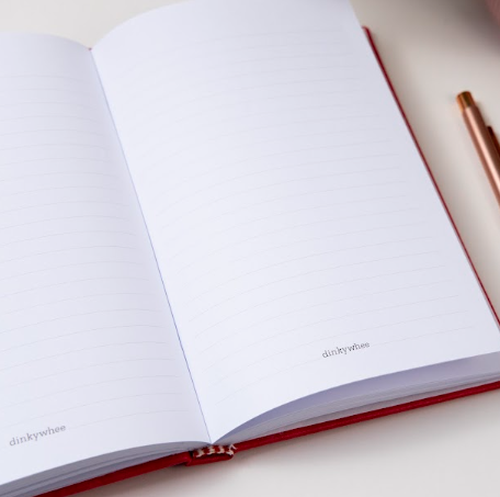 PEACH A5 Vegan Leather Diary