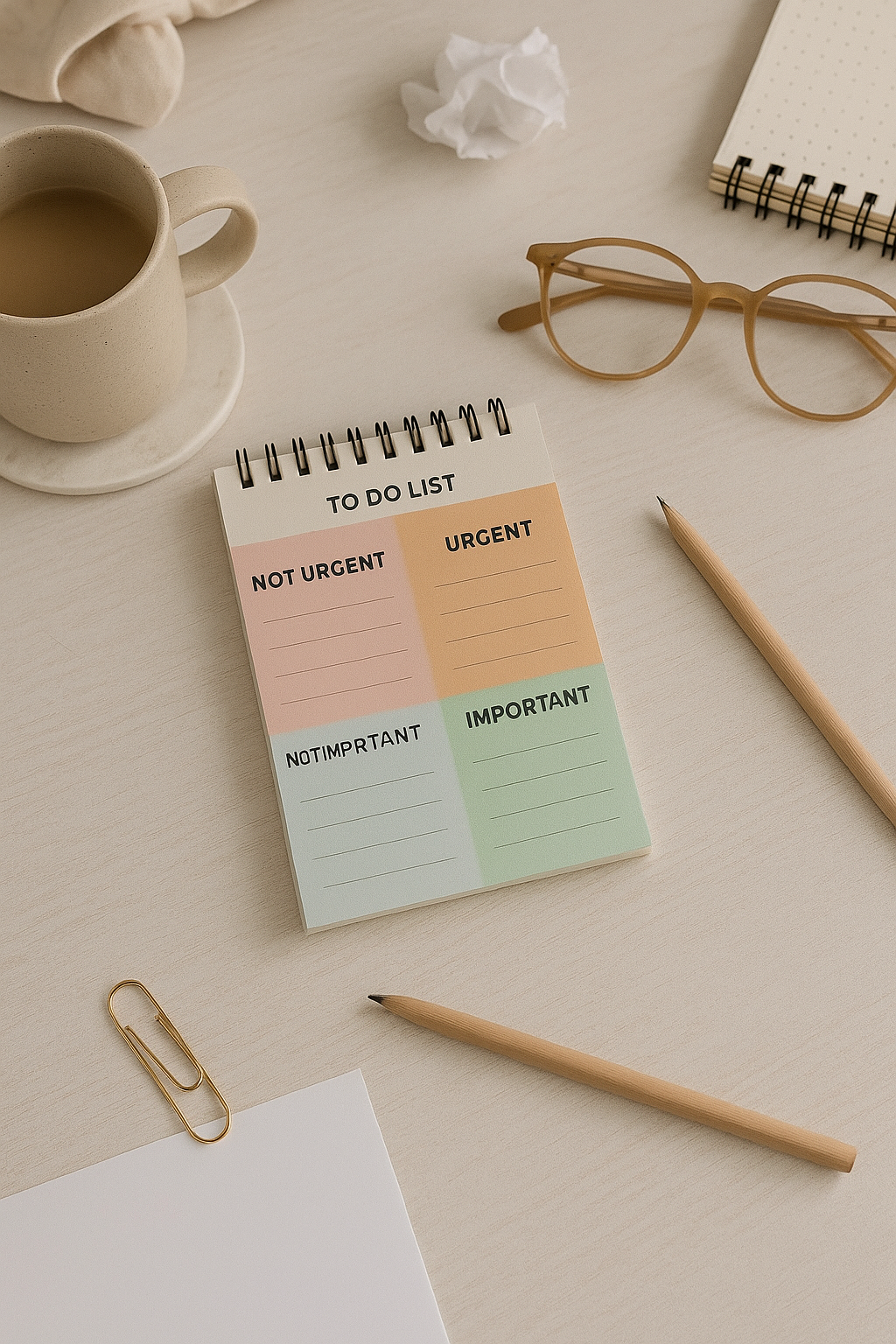 URGENT / IMP - PRODUCTIVITY NOTEPADS
