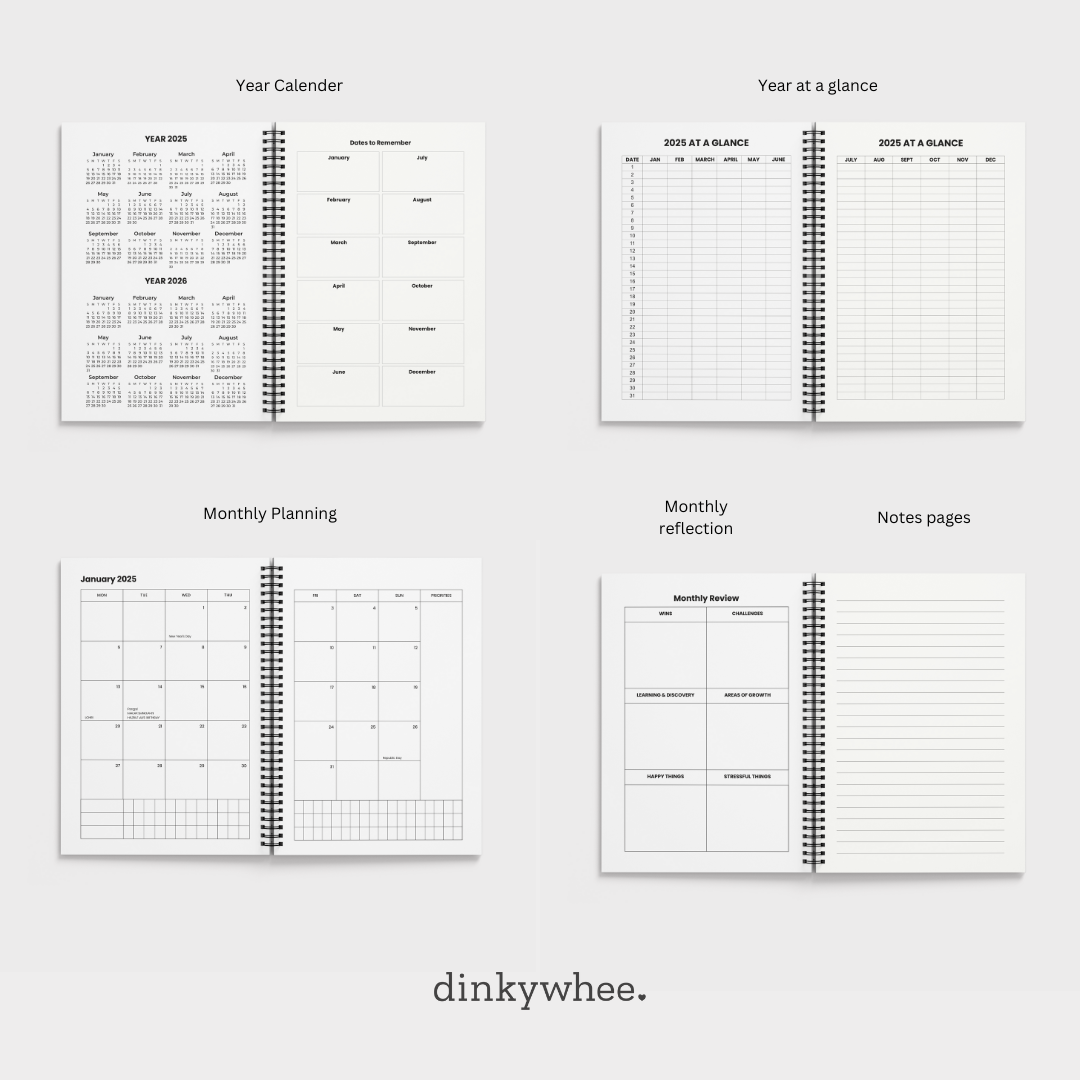 2025 Weekly Planner - CHIDIYA 2.0
