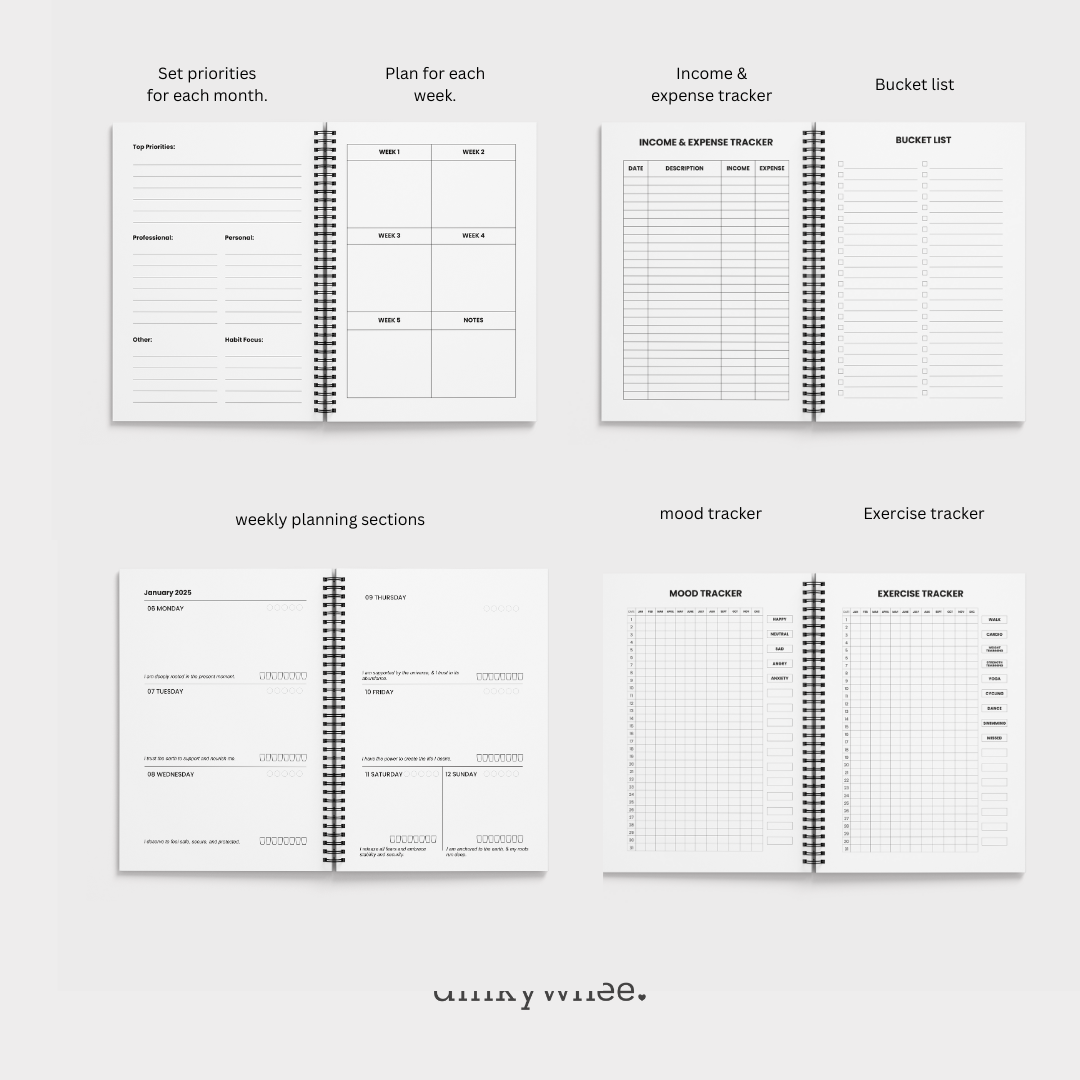 2025 Weekly Planner - CHIDIYA 2.0