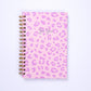 dinkywhee Be You | Pink Leopard print - A5 Hardcover Wiro Notebook
